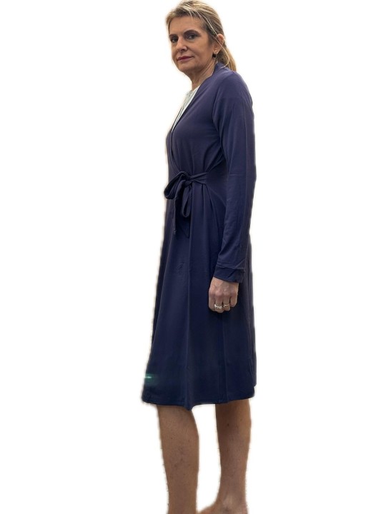 Andra Vestaglia donna in viscosa elasticizzata made in Italy art. 9769